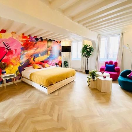 Ferienwohnung Le Pop Rouen Exterior foto