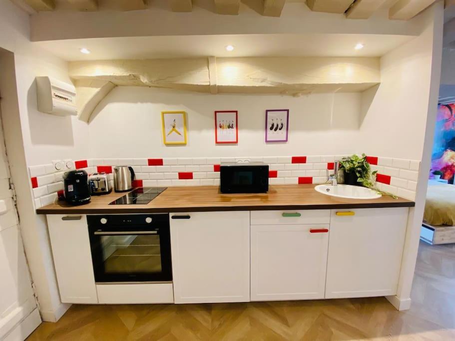 Ferienwohnung Le Pop Rouen Exterior foto